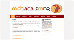 Desktop Screenshot of michianatiming.com